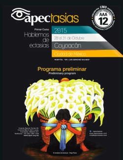 Programa preliminar