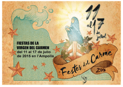 Fiestas de la Virgen del Carmen 2016