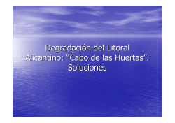 "Cabo de las Huertas".