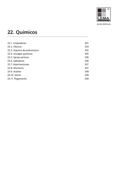 22. Químicos