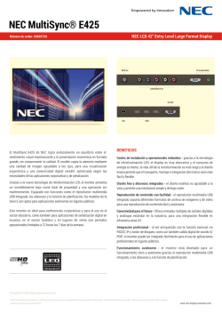 Descarga - NEC Display Solutions Europe