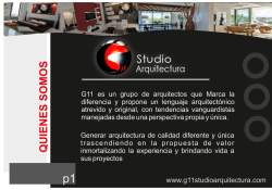 Portafolio - G11 Studio Arquitectura