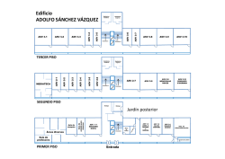 Edificio ADOLFO SÁNCHEZ VÁZQUEZ