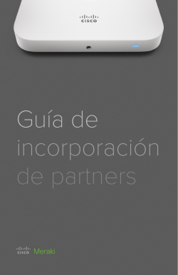 Guía de incorporación de partners