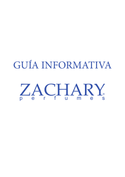 Descargar gu&iacute;a informativa - Zachary Perfumes International