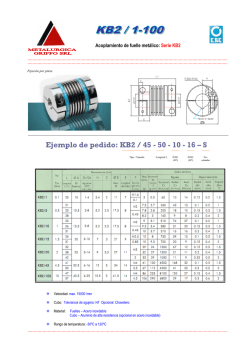 Ejemplo de pedido: KB2 / 45 - 50 - 10