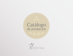 Catálogo - Fundación Belén 2000