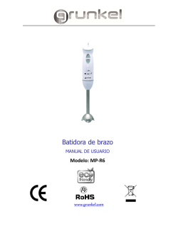 Batidora de brazo