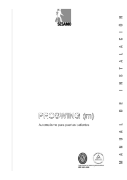 Manual de montaje