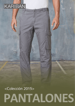 Catálogo Pantalones Hombre - El Super de las Camisetas
