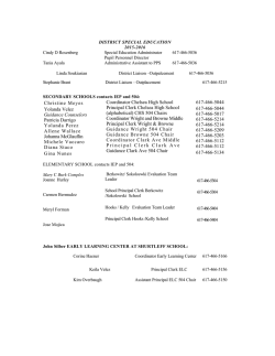 Special Ed and 504 - Chelsea Public Schools