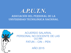 A.P.U.T.N. Asociación del Personal de la Universidad Tecnológica