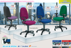 SILLAS DE OFICINA DE 1 ªCALIDAD
