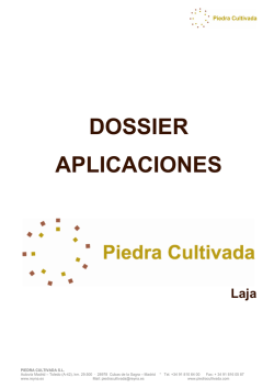 DOSSIER APLICACIONES