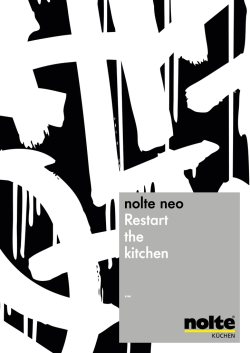 nolte neo Restart the kitchen