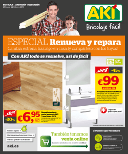 Folleto ofertas Aki hasta 22 de febrero 2015