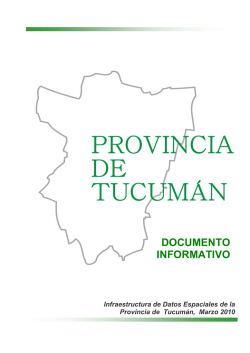 PROVINCIA DE TUCUMAN - Ente Cultural Tucumán