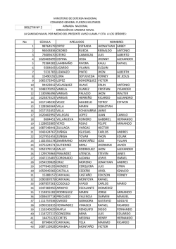 descargue aquí boletin 02 - Dirección de Sanidad Naval