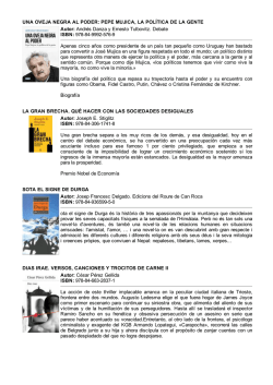 UNA OVEJA NEGRA AL PODER: PEPE MUJICA, LA POLÍTICA DE