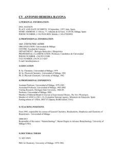 CURRICULUM VITAE DE MIGUEL ANGEL BOTELLA MESA