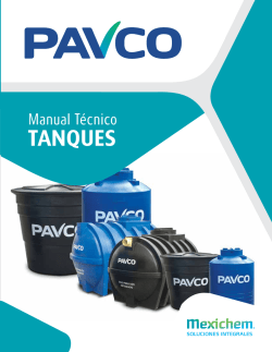 Manual Técnico Tanques en Polietileno