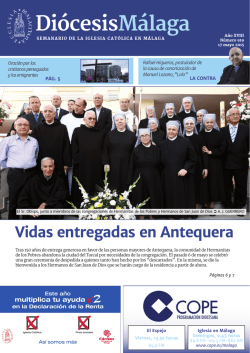 Vidas entregadas en Antequera