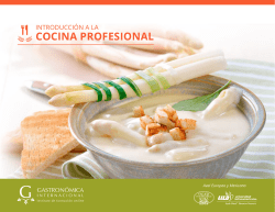 CoCina Profesional - Gastronómica Internacional