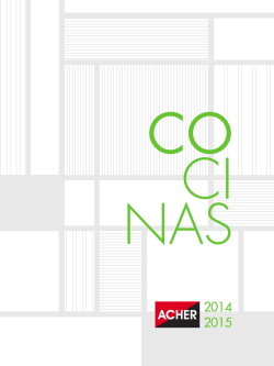 COCINAS - Acher Cer&aacute;micas