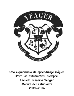 Escuela primaria Yeager - Yeager Elementary School