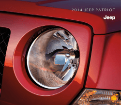 2014 jeep® pATRIOT
