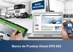 Banco de Pruebas Diesel EPS 625