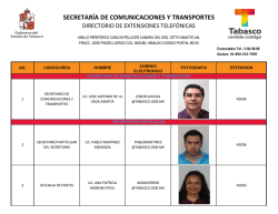 secretaría de comunicaciones y transportes