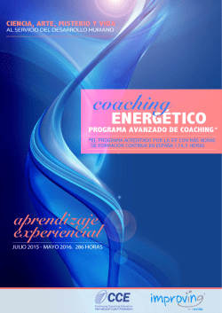 coaching ENERGÉTICO