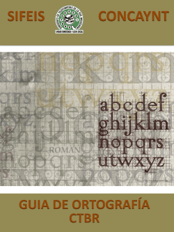Ortografia CTBR 99