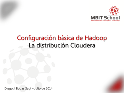 03. Configuración Hadoop