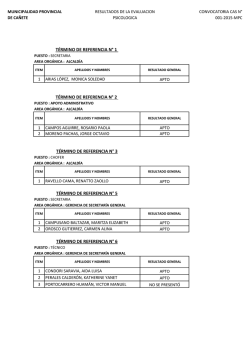 t&eacute;rmino de referencia n&deg; 1 t&eacute;rmino de referencia n&deg; 5 t&eacute;rmino de