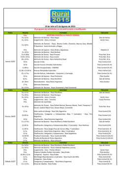 Programa de Act 2015