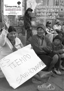 historia de la lucha de una comunidad historia de la
