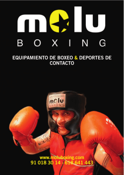 CATALOGO MOLU BOXING.indd