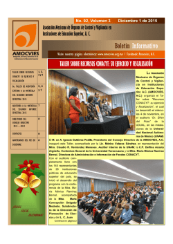 Bolet&iacute;n Informativo 92, volumen 3