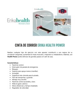 ERIKA HEALTH POWER CINTA DE CORRER