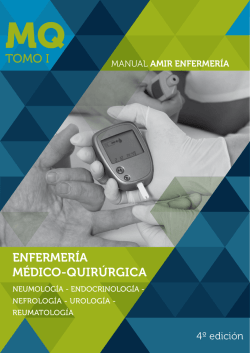 Manual AMIR Enfermería / Enfermería Médico