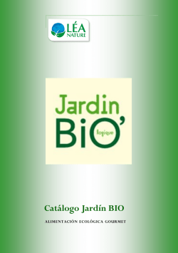 Catálogo Jardín BIO