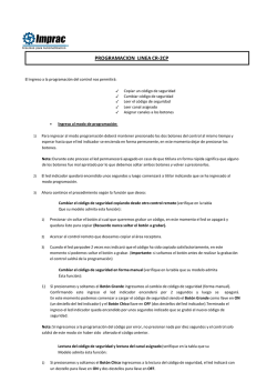 Manual CR-2 - Seguridad Total