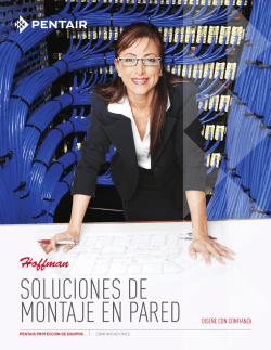 SOLUCIONES DE MONTAJE EN PARED