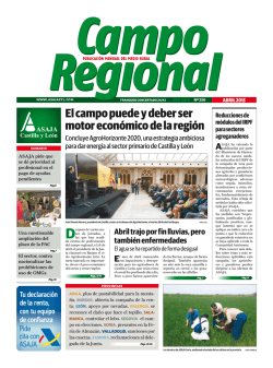 El campo puede y deber ser motor econ&oacute;mico de la regi&oacute;n