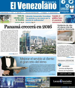 Edición 286 - El Venezolano de Panamá