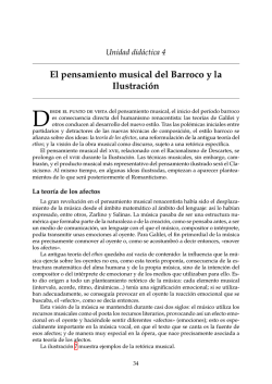 Historia del pensamiento musical