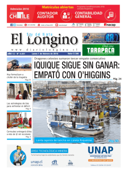 iquique sigue sin ganar: empató con o`higgins