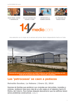 Edición impresa del 29 de enero de 2016.
